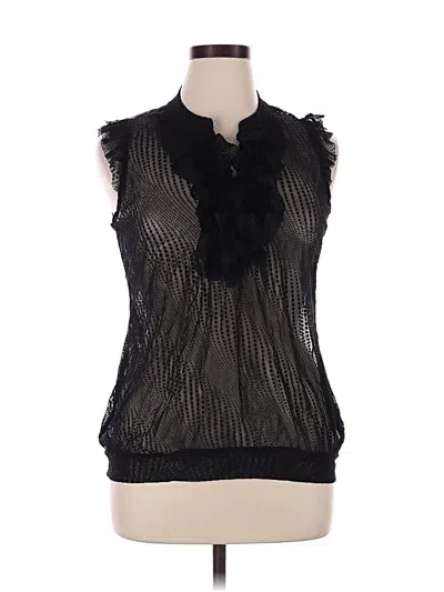 Pre-owned The Limited Sleeveless Blouse In Black