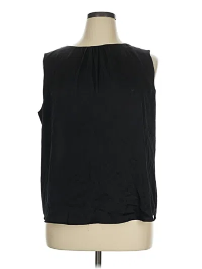 Pre-owned The Limited Sleeveless Blouse In Black