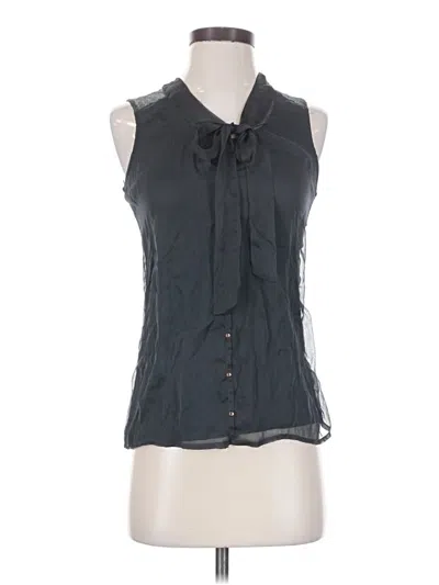 Pre-owned The Limited Sleeveless Blouse In Black
