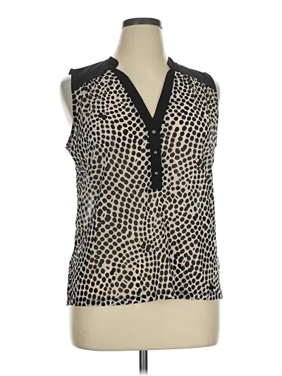 Pre-owned The Limited Sleeveless Blouse In Black