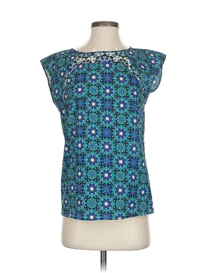 Pre-owned The Limited Sleeveless Blouse In Blue