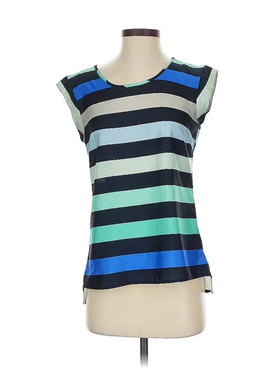 Pre-owned The Limited Sleeveless Blouse In Blue