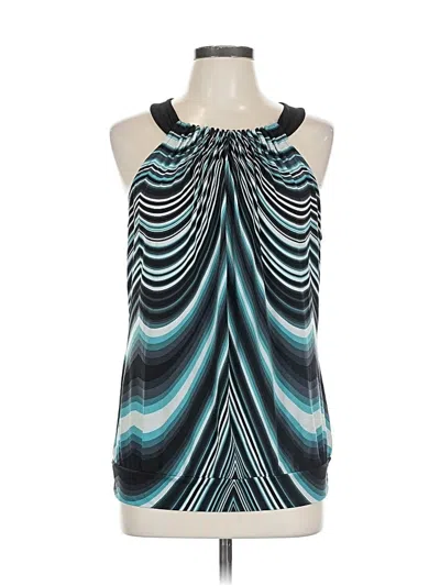Pre-owned The Limited Sleeveless Blouse In Blue