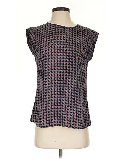 Pre-owned The Limited Sleeveless Blouse In Blue