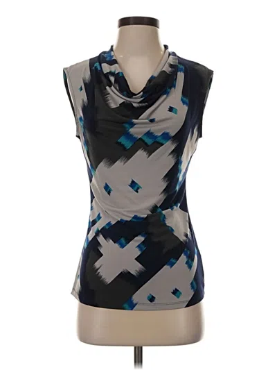 Pre-owned The Limited Sleeveless Blouse In Gray
