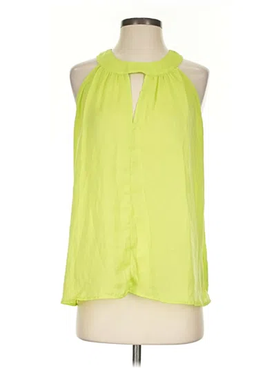 Pre-owned The Limited Sleeveless Blouse In Green
