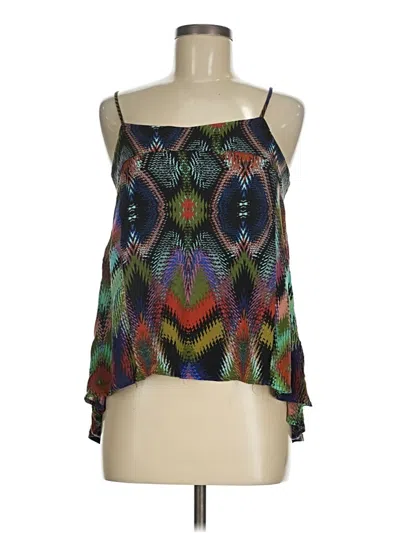 Pre-owned The Limited Sleeveless Blouse In Green