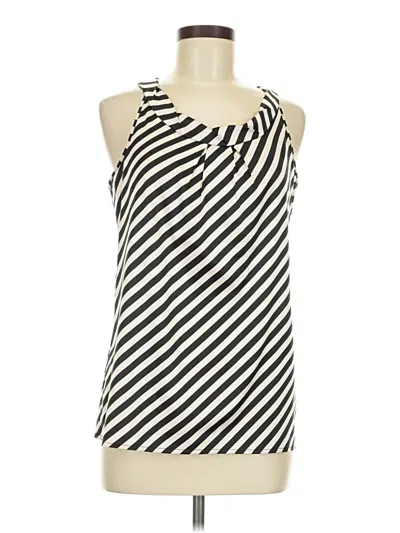 Pre-owned The Limited Sleeveless Blouse In Ivory