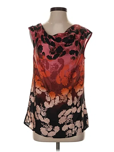 Pre-owned The Limited Sleeveless Blouse In Orange