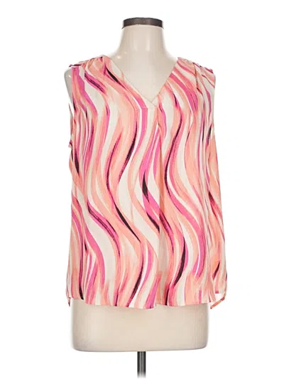 Pre-owned The Limited Sleeveless Blouse In Pink