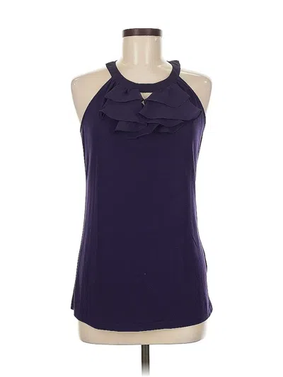 Pre-owned The Limited Sleeveless Blouse In Purple