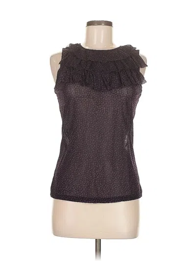 Pre-owned The Limited Sleeveless Blouse In Purple