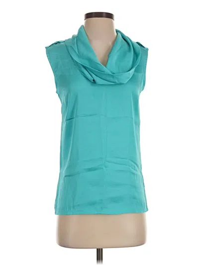 Pre-owned The Limited Sleeveless Blouse In Teal