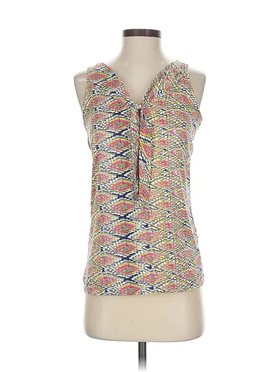 Pre-owned The Limited Sleeveless Blouse In White