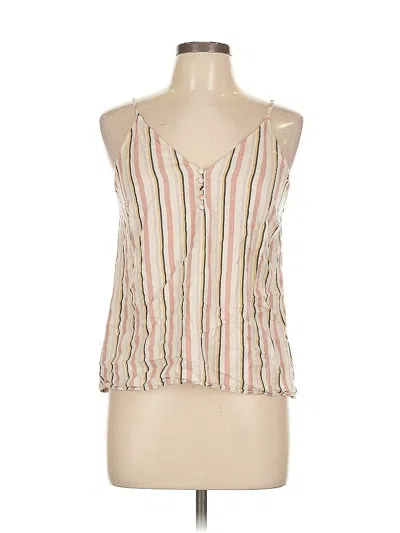 Pre-owned The Limited Sleeveless Blouse In White