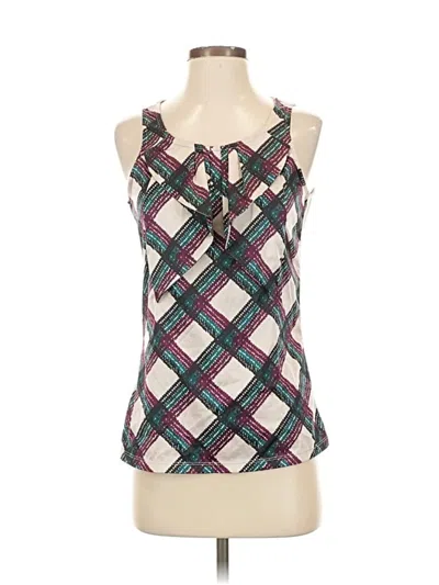 Pre-owned The Limited Sleeveless Blouse In White