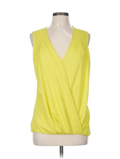 Pre-owned The Limited Sleeveless Blouse In Yellow