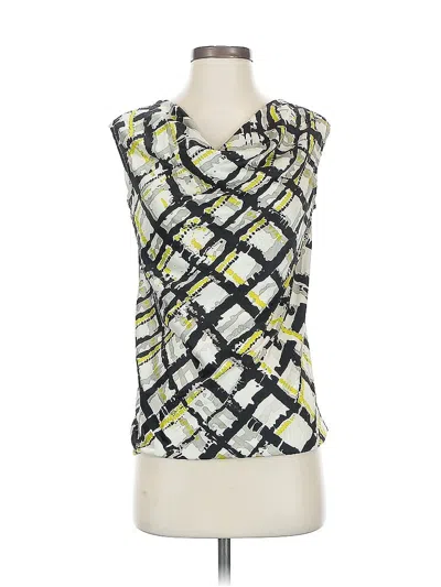 Pre-owned The Limited Sleeveless Blouse In Yellow