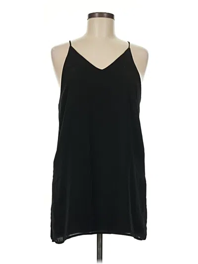 Pre-owned The Limited Sleeveless Top Black Halter Neckline Tops