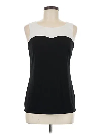 Pre-owned The Limited Sleeveless Top Black Strapless Neckline Tops
