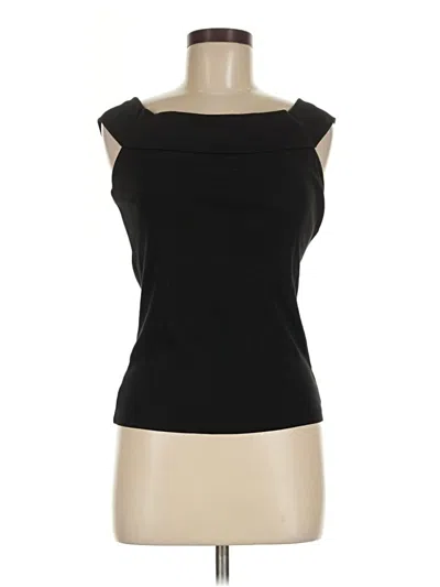 The Limited Sleeveless Top Black Strapless Neckline Tops