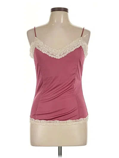 Pre-owned The Limited Sleeveless Top Burgundy Sweetheart Neckline Tops