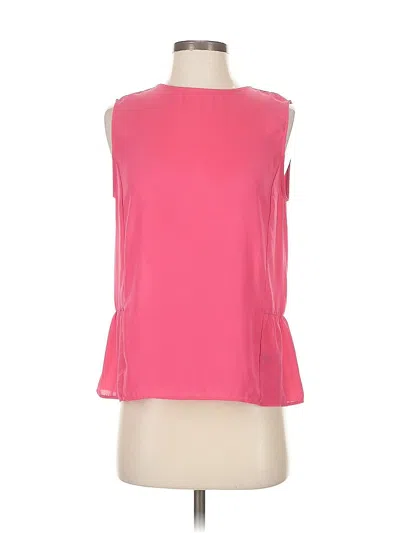 Pre-owned The Limited Sleeveless Top Pink Boatneck Tops