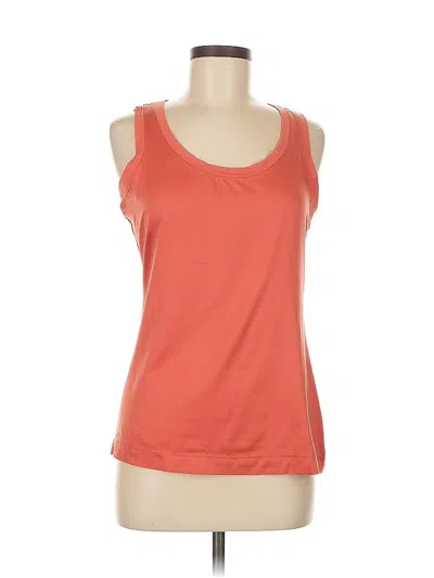 Pre-owned The Limited Sleeveless Top Red Scoop Neck Tops