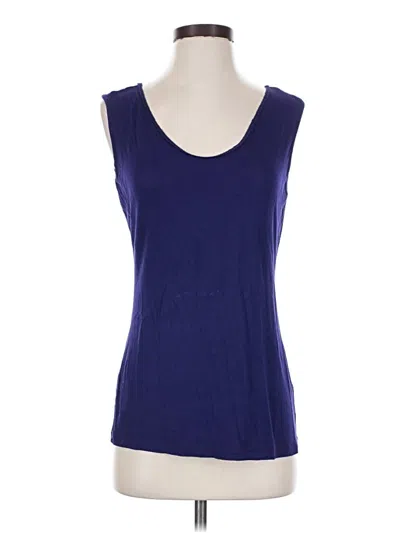 Pre-owned The Limited Sleeveless T-shirt In Blue
