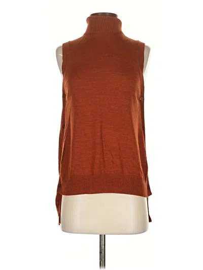 Pre-owned The Limited Sweater Vest In Brown