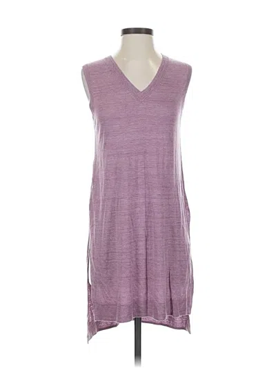 Pre-owned The Limited Sweater Vest In Purple