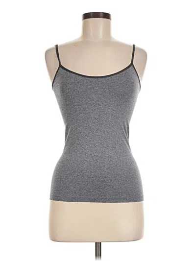Pre-owned The Limited Tank Top Gray Strapless Neckline Tops