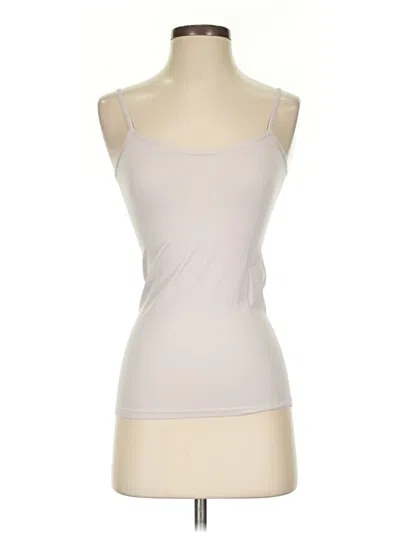 Pre-owned The Limited Tank Top Ivory Strapless Neckline Tops In White