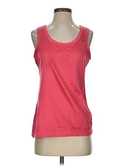 Pre-owned The Limited Tank Top Pink Scoop Neck Tops