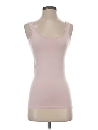 Pre-owned The Limited Tank Top Pink Strapless Neckline Tops