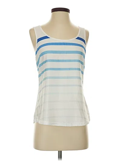 Pre-owned The Limited Tank Top White Strapless Neckline Tops