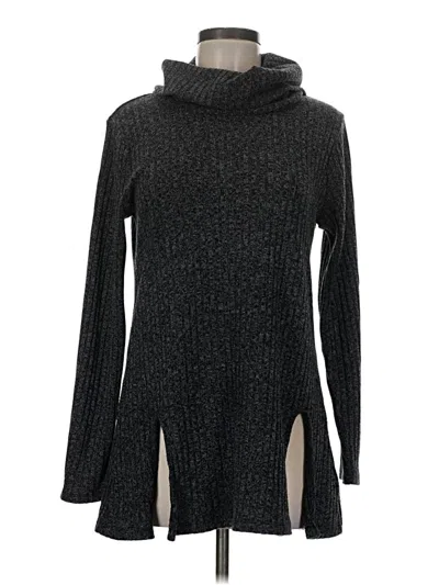 Pre-owned The Limited Turtleneck Sweater In Black