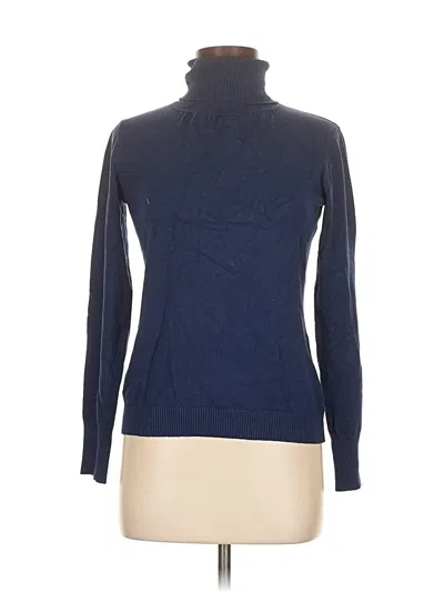 Pre-owned The Limited Turtleneck Sweater In Blue