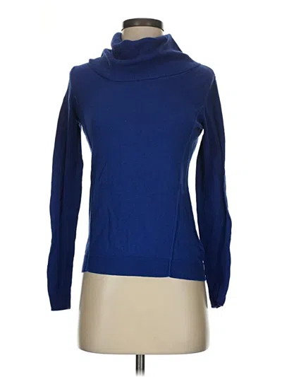 Pre-owned The Limited Turtleneck Sweater In Blue