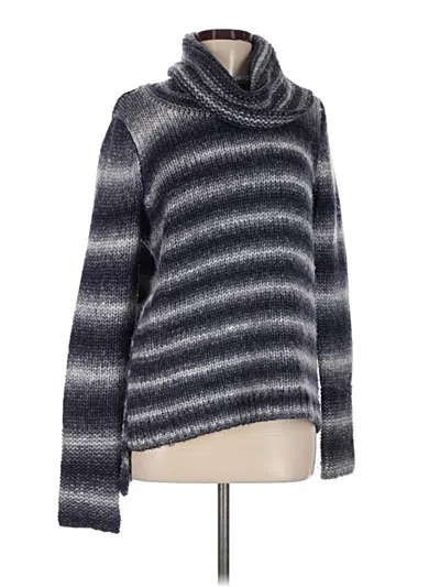 Pre-owned The Limited Turtleneck Sweater In Blue