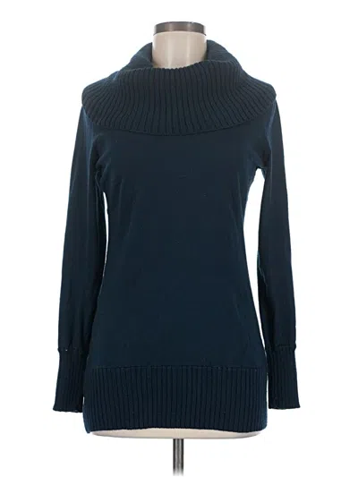 Pre-owned The Limited Turtleneck Sweater In Blue