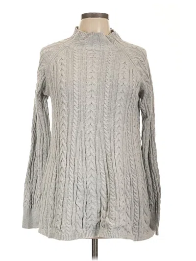 Pre-owned The Limited Turtleneck Sweater In Gray