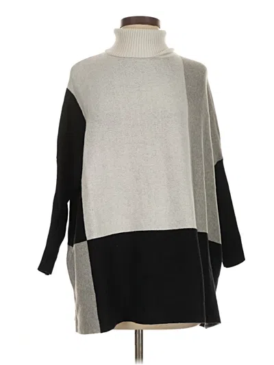Pre-owned The Limited Turtleneck Sweater In Gray