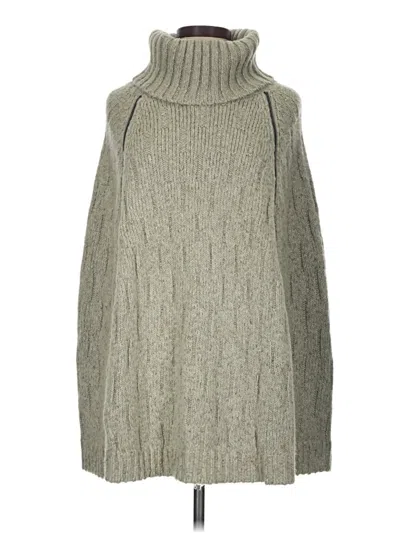 Pre-owned The Limited Turtleneck Sweater In Gray