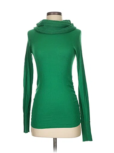Pre-owned The Limited Turtleneck Sweater In Green