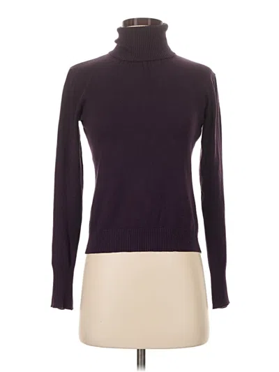 Pre-owned The Limited Turtleneck Sweater In Purple