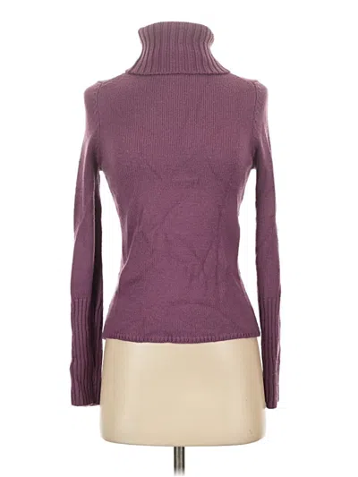 Pre-owned The Limited Turtleneck Sweater In Purple