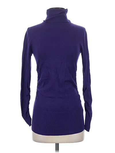 Pre-owned The Limited Turtleneck Sweater In Purple