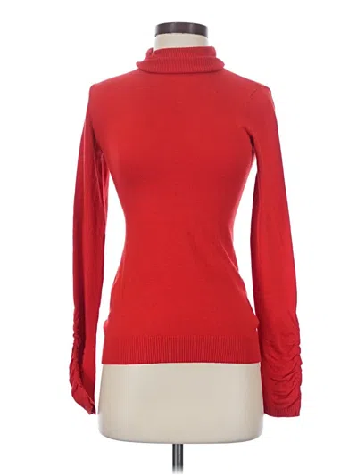 Pre-owned The Limited Turtleneck Sweater In Red