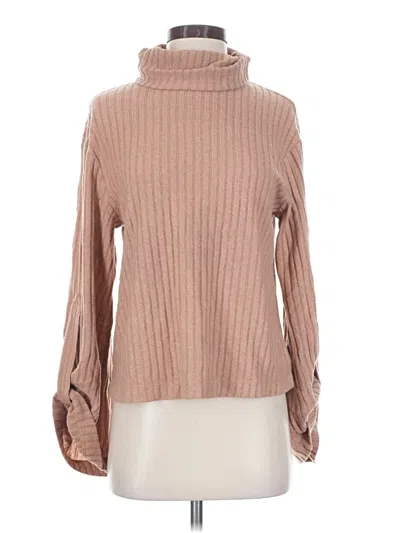 Pre-owned The Limited Turtleneck Sweater In Tan